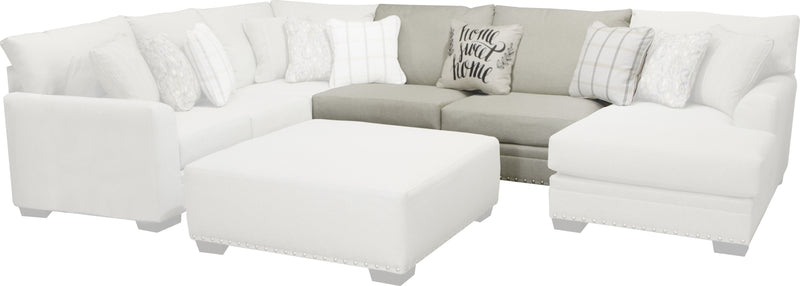 Jackson Middleton Armless Sofa in Cement/Midnight 4478-30 image